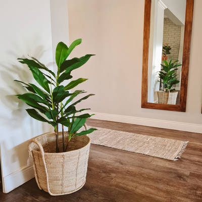 HouzeComfort Artificial Dracaena Houseplant and Pot Plant 125cm