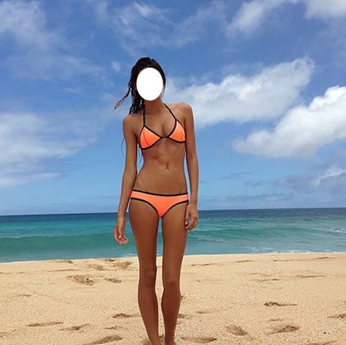Neo Orange Bikini