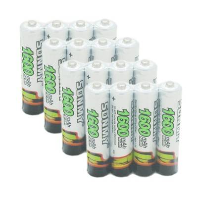4 Pack AAA 1600mAh 1.2V NI-MH rechargeable battery