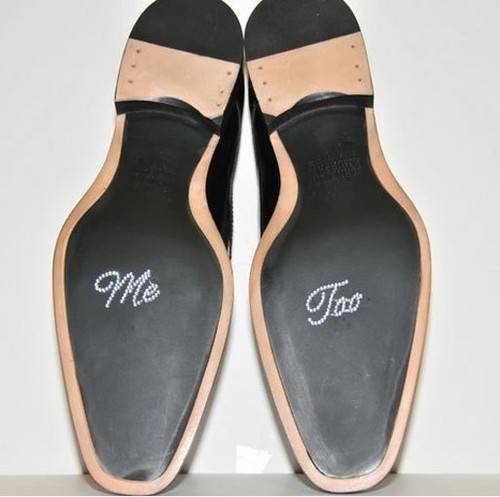 ADD A BIT OF FUN TO YOUR WEDDING DAY "ME TOO" SEE BRIDE'S "I DO" DECAL LISTED