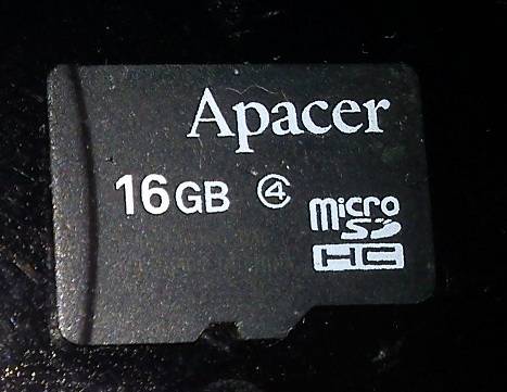 Apacer 16GB Class 4 micro SD - Shipping Included