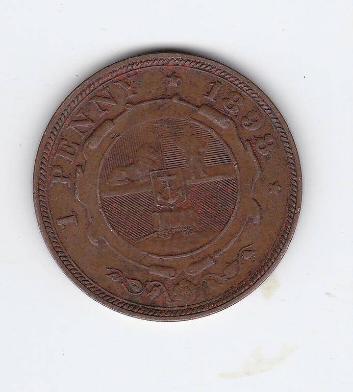 ZAR 1 PENNY 1898
