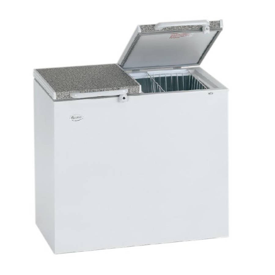 250L (Gas / Electric Double Lid Chest Freezer) ZERO Appliances
