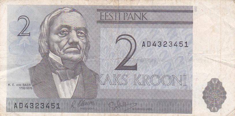 ESTONIA 2 KROONI