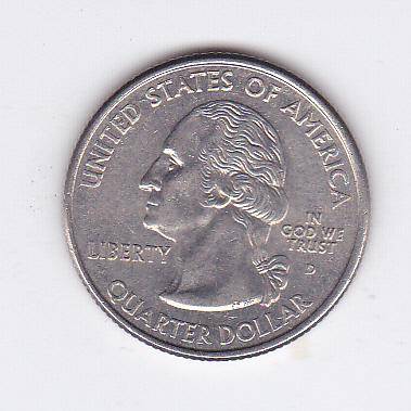 USA QUARTER DOLLAR MARYLAND 2000 HIGH GRADE