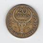 MADAGASCAR 20 FRANCS 1979
