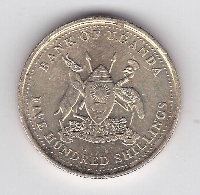UGANDA 500 SHILLINGS 2003