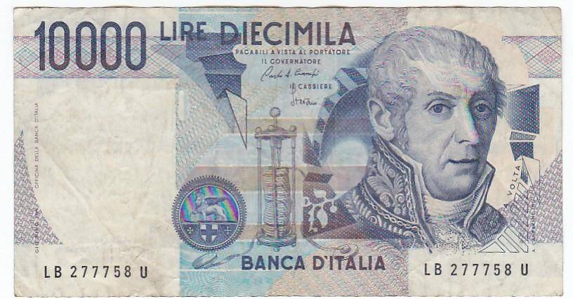 ITALY 10 000 LIRE 1984