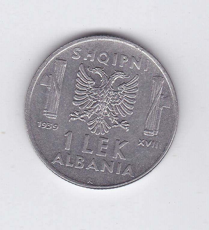 ALBANIA 1 LEK 1939