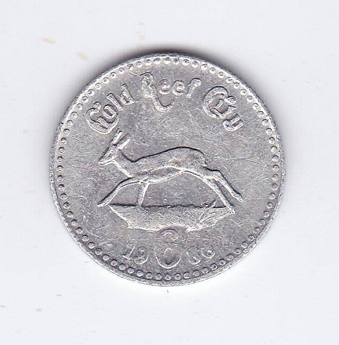 GOLD REEF CITY SIX PENCE 1986
