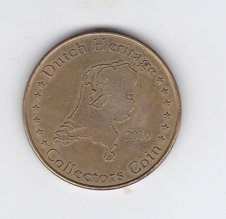 DUTCH HERITAGE COLLECTORS COIN 2010 ZAANSE SCHANS HOLLAND TOKEN