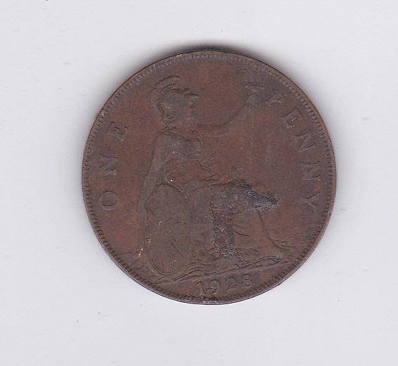 GREAT BRITAIN 1 PENNY 1928