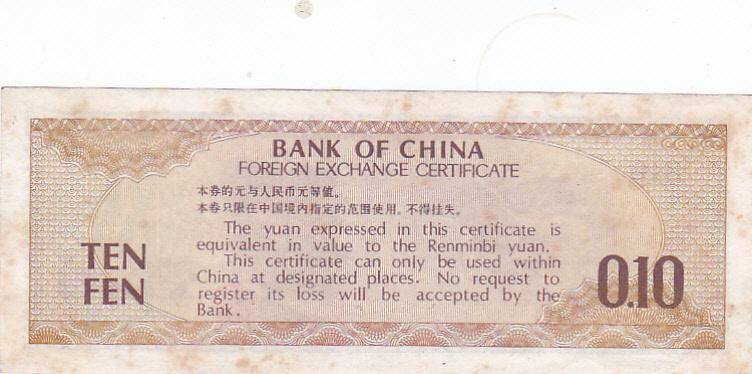 CHINA 10 FEN