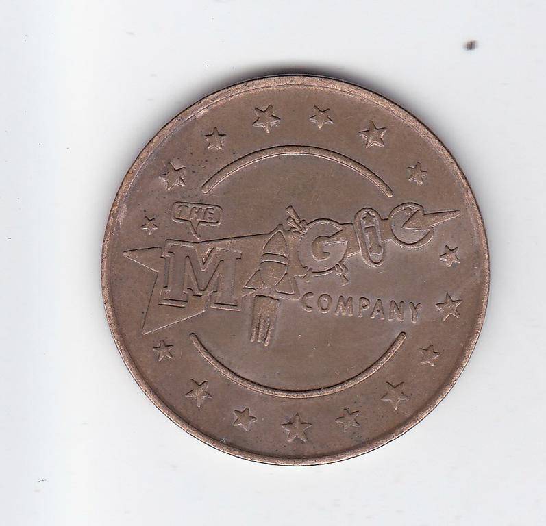 THE MAGIC COMPANY GAME TOKEN
