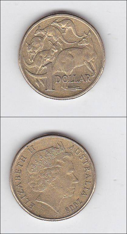 AUSTRALIA 1 DOLLAR 2008