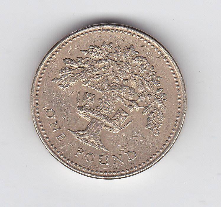 GREAT BRITAIN 1 POUND 1992