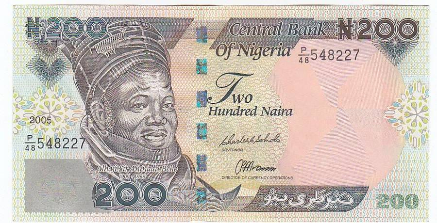 NIGERIA 200 NAIRA 2005 - HIGH GRADE