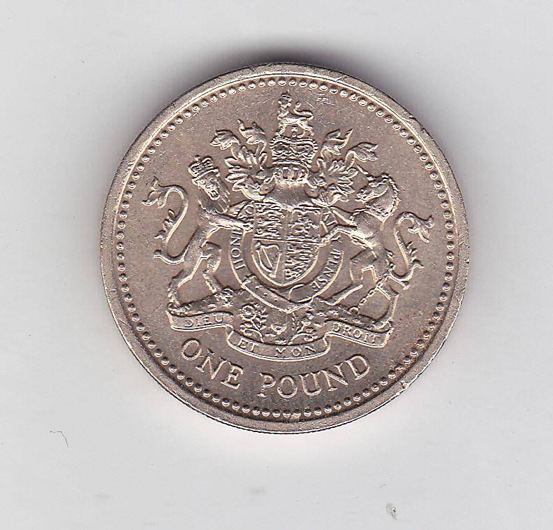 GREAT BRITAIN 1 POUND 1983 HIGH GRADE