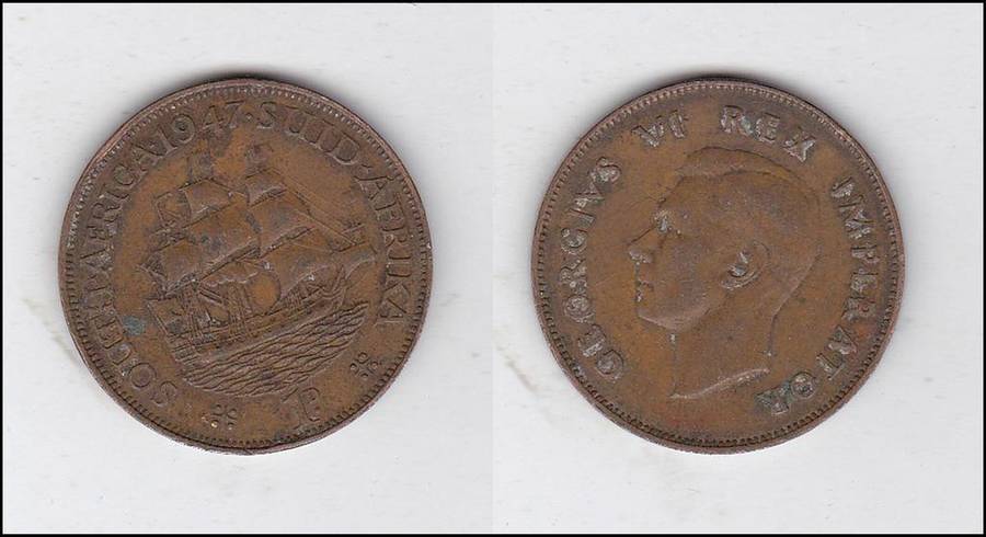 SOUTH AFRICA 1 D 1947