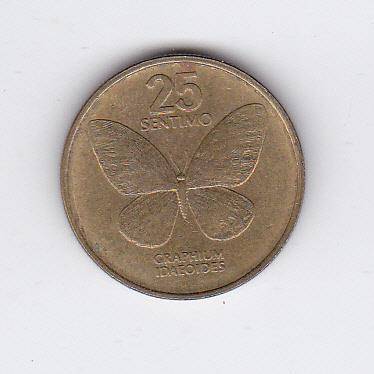 PHILIPPINES 25 SENTIMOS 1985 HIGH GRADE