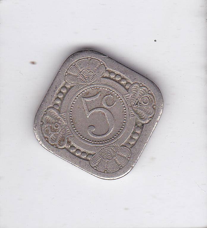 NETHERLANDS 5 CENTS 1949