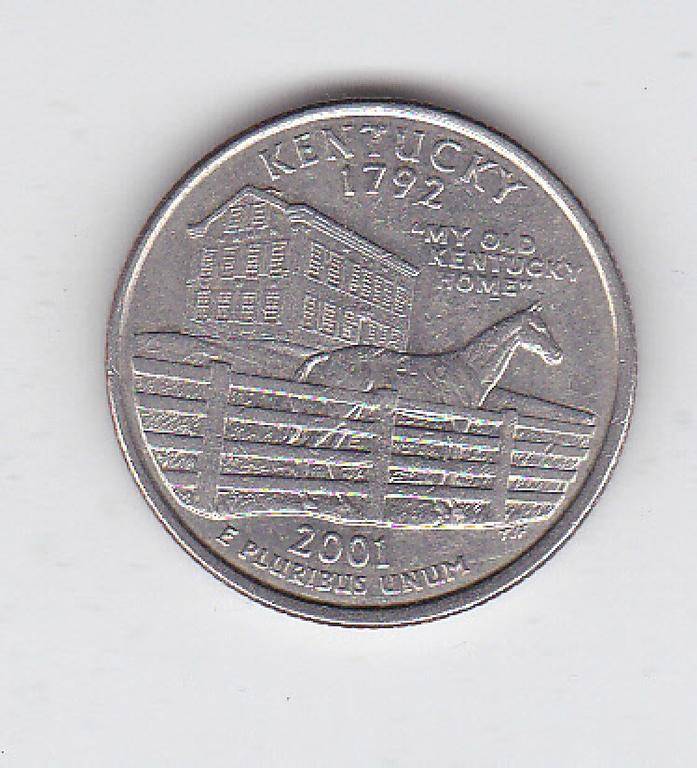 USA QUARTER KENTUCKY 2001