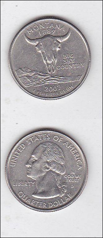 USA QUARTER MONTANA 2007