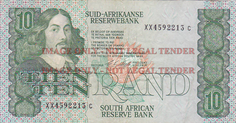 SOUTH AFRICA 10 RAND REPLACEMENT STALS XX 4592213C