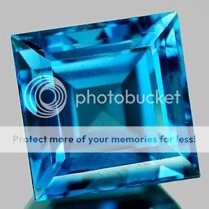 Flawless 5.58 Ct. 100% Natural London Blue Topaz Gemstone  - WE ONLY USE EXACT PHOTOS!
