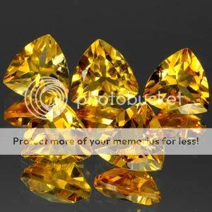 AWESOME LOT! 8.11Cts. (5 Pcs) Flawless Natural Golden Yellow Citrine Gemstones - 100% Natural