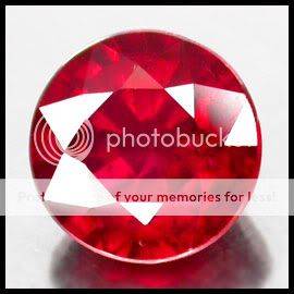 ***2.91Cts***RAVISHING! TOP ROUND CUT RUBY (TOP BURMA COLOUR) AAA - Exact Photos taken of stone!