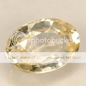 VVS 0.58ct Natural Yellow Golden CEYLON SAPPHIRE OVAL - Actual Photo! Only Originals!