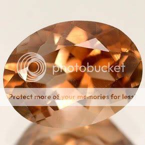 1.71ct VS Oval Golden Peach Orange IMPERIAL TOPAZ - 100% Honest Listings!