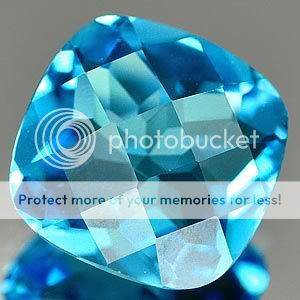 2.17 Ct. Twinkling Natural Swiss Blue Topaz Gemstone  - WE ONLY USE EXACT PHOTOS!
