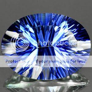 FLAWLESS!! 16.59 Cts. Twinkling Natural Mystic Blue Quartz Gemstone - Exact Photos!