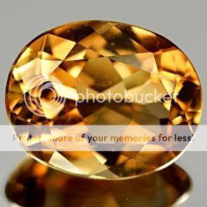 AAA ***2.86 Ct. Beautiful Natural Oval Imperial Topaz Gemstone - 100% Money Back guarantee!