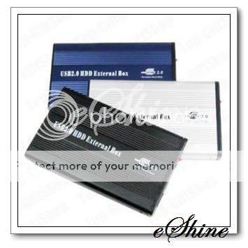 USB 2.0 2.5 IDE HDD Enclosure External Case