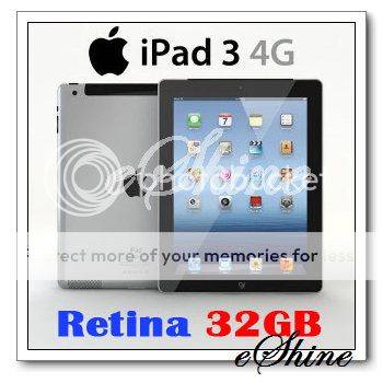 Genuine APPLE iPad 3 32GB 4G & WiFi Retina
