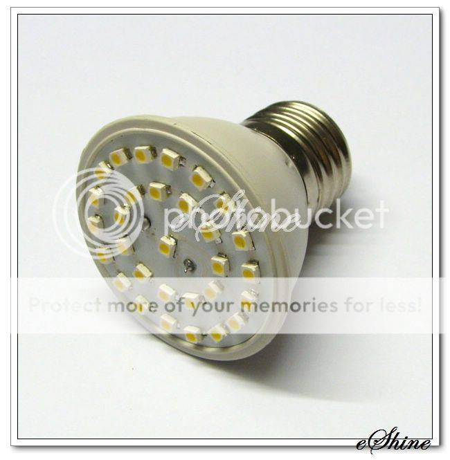 E27 Screw LED Lamp Bulb Energy Saving 3W 30 LED