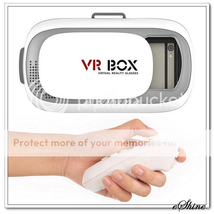 VR Box 3D Vrtual Reality Video Glasses - Enjoy 3D Movies, Games and more on Smartphones