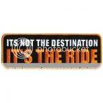 It?s the ride