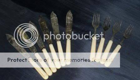 Silver Fish Knives & Forks