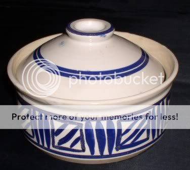 Blue & White Ceramic Oven Dish