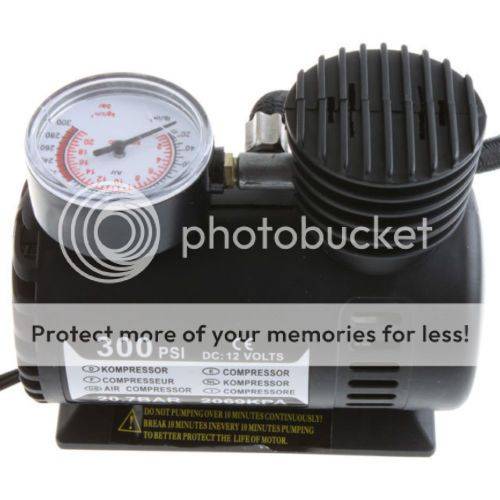 *LOCAL STOCK* NEW 300 PSI 12V Car Auto Portable Pump Tire Tyre Inflator Mini Air Compressor