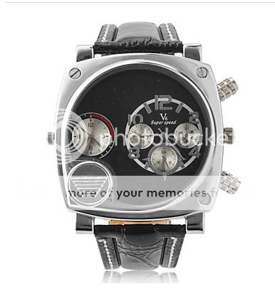 *LOCAL STOCK* Superspeed V6 Fashion Army Quartz Analog Fashion Mens leather Strap Sport Wrist watch