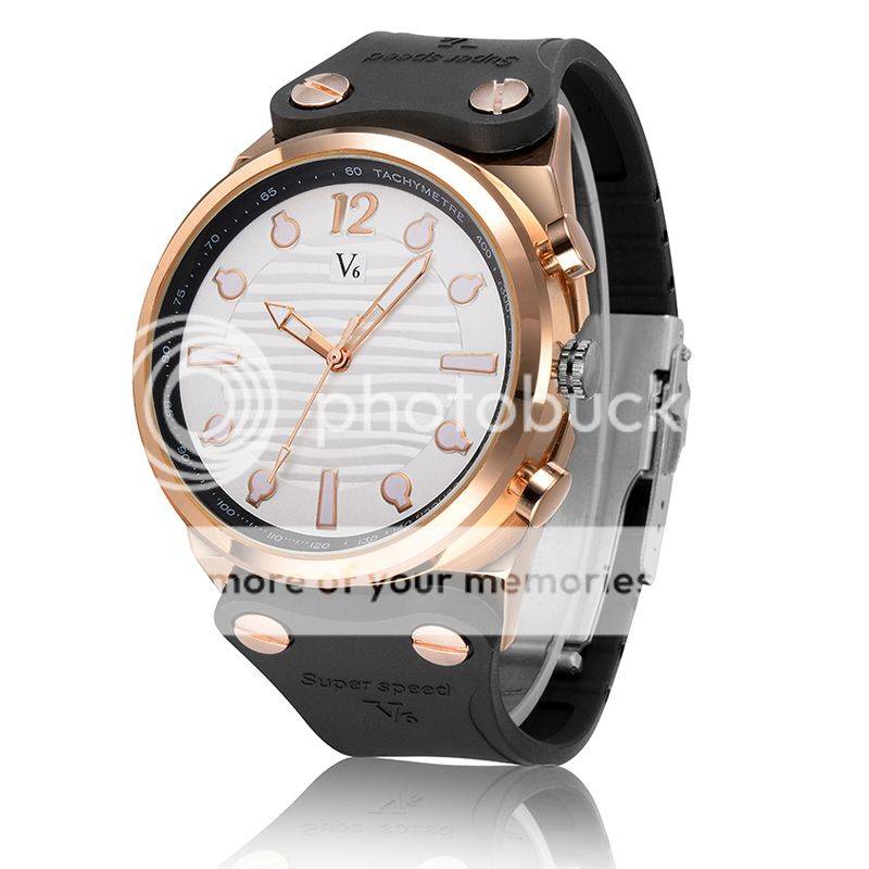 *LOCAL STOCK* Superspeed V6 Luxury Fashion Sport Watch Men Leisure Fashion Tyre Style Watch
