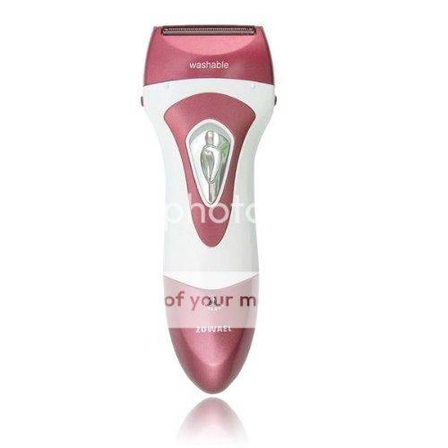 Zowael RSCW-298 Lady Shaver Epilator Rose Femme Wireless Electric Rechargeable Poil Corps