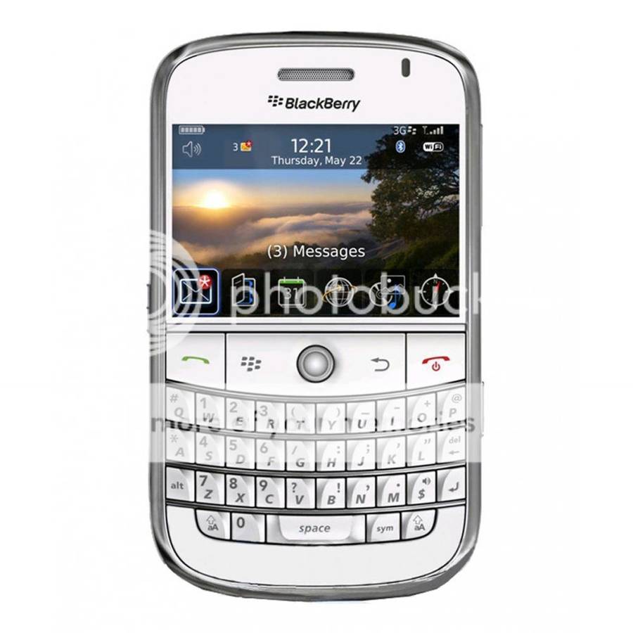 GENUINE Blackberry 9000, BOXED with accessories, UNLOCKED,Smart phone Colour White