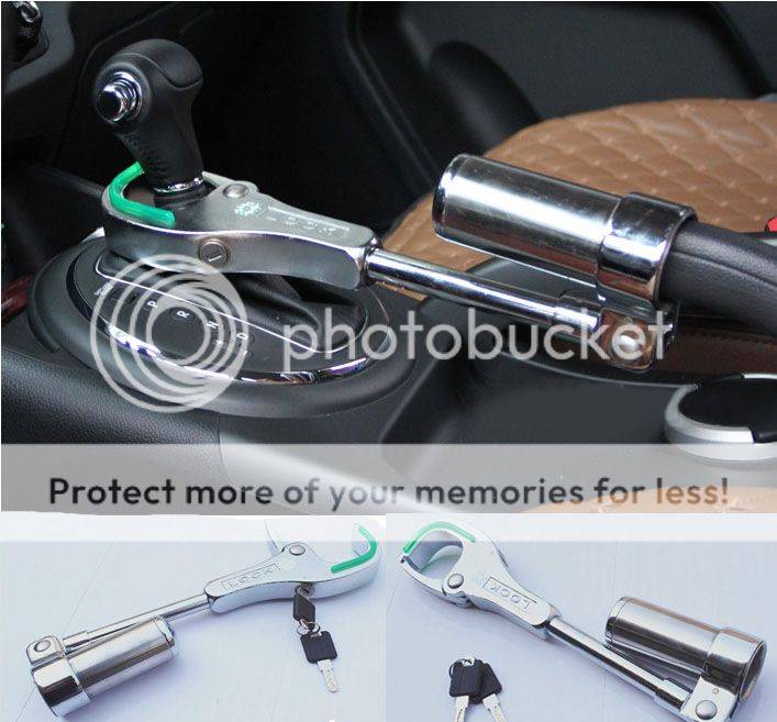 *LOCAL STOCK* New Heavy Duty Handbrake Security Car Van Lock Gear Shift Handbrake & Gear Lock