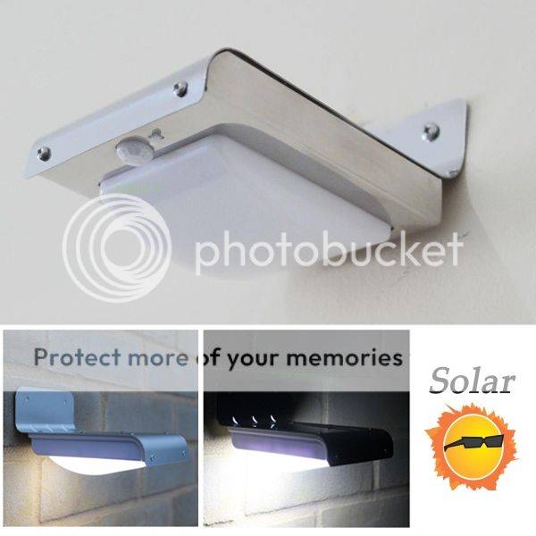 *LOCAL STOCK* Solar Power Motion Sensor Garden Security Lamp 16 LED Outdoor Waterproof Light